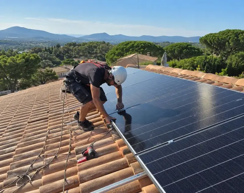 Installateur panneaux solaires Cessieu — pose photovoltaïque sur toiture