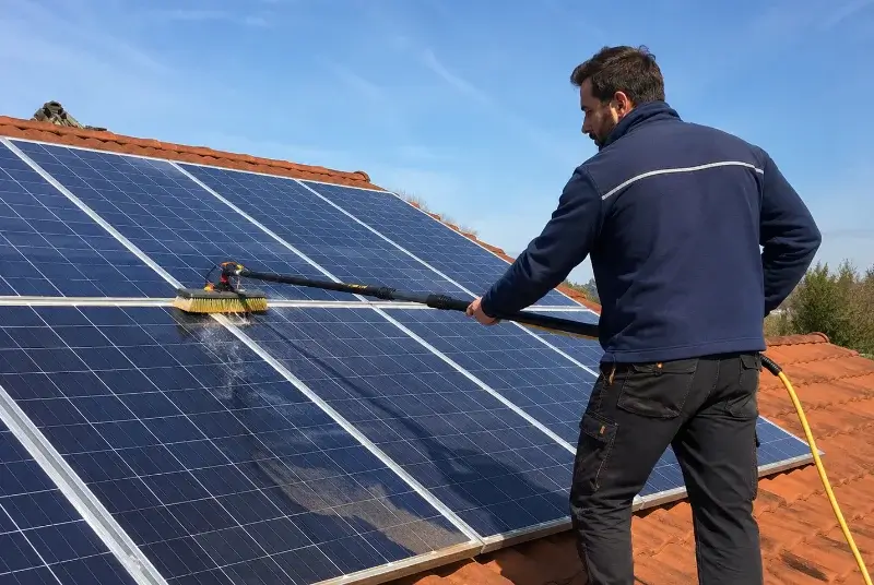 Nettoyage et entretien de panneaux solaires à Cessieu